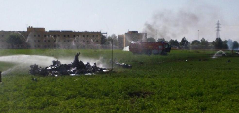 Muere el piloto de un Eurofighter al estrellarse en Albacete después del desfile