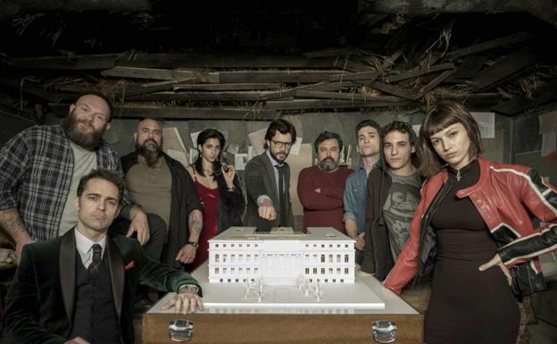 'La casa de papel' regresa con el liderato bajo el brazo