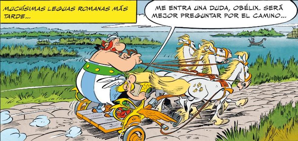 Astérix y Obélix, a la carrera