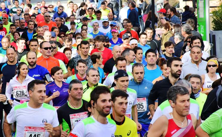 Arrúa y Martínez sobrevuelan las viñas de Cenicero