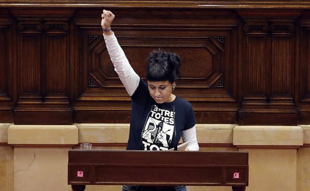 La CUP prepara acciones de «lucha no violenta» para rechazar el 155