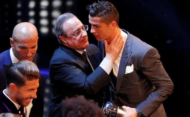 Florentino Pérez: «Cristiano está a la altura de lo que fue Alfredo Di Stéfano»