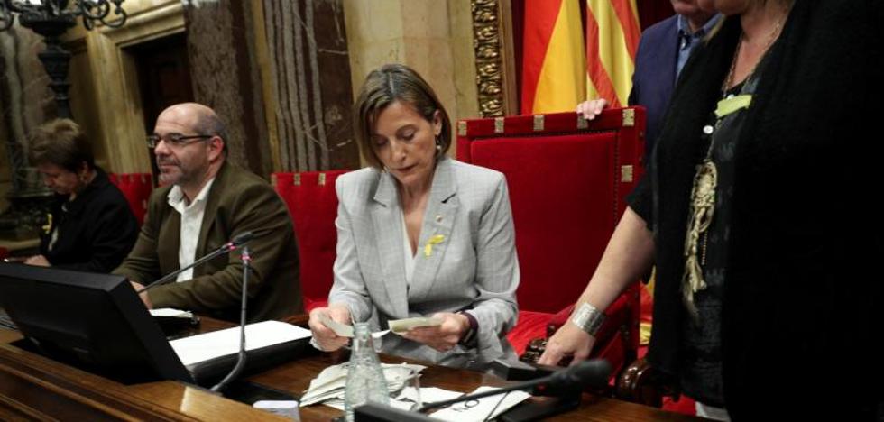 El juez del Supremo cita a Forcadell por presunta rebelión