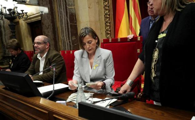 El juez del Supremo cita a Forcadell por presunta rebelión