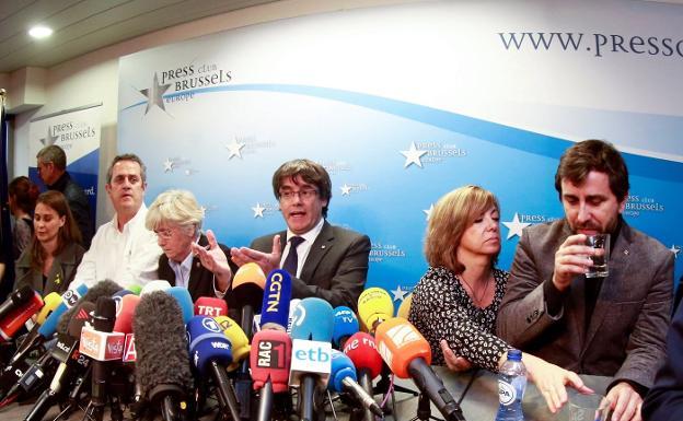 La juez Lamela impondrá mañana medidas cautelares contra Puigdemont y sus consejeros