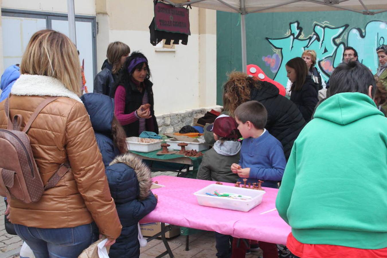 Setas de exposición en Arnedillo