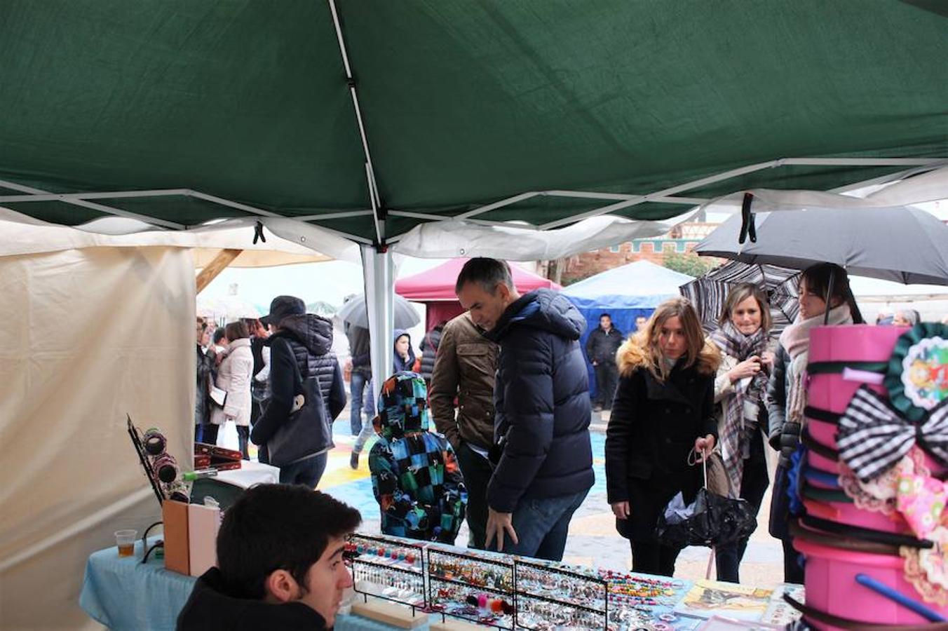 Mercado medieval y castañas en Alesón