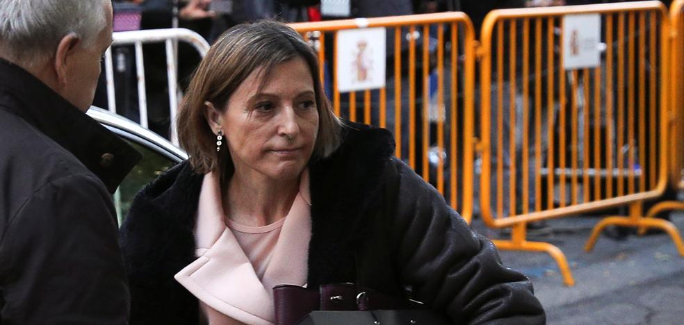 Forcadell sale de la prisión tras pagar su fianza de 150.000 euros