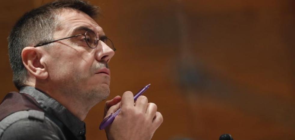 Monedero compara la comisión de investigación del Senado con las «cortes franquistas»