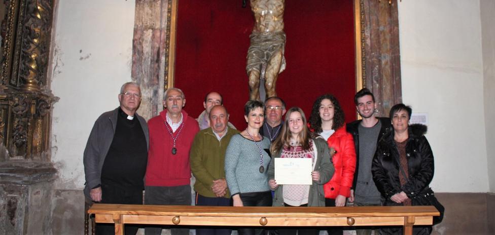 El grupo teatral Bambalina colabora en la restauración de una talla del siglo XVI