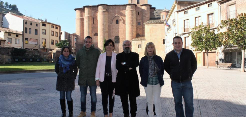 Nueva pasarela peatonal sobre el río Najerilla