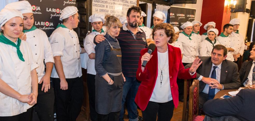 La Jornada Alimentos de La Rioja recaló en la Escuela de Hostelería de Santo Domingo