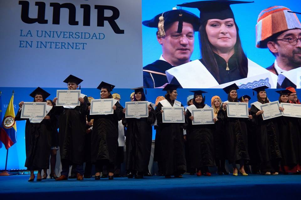 Graduación de la UNIR en Colombia