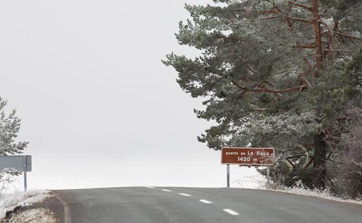 Día de nieve en La Rioja