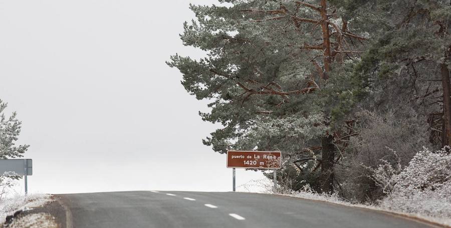 Día de nieve en La Rioja