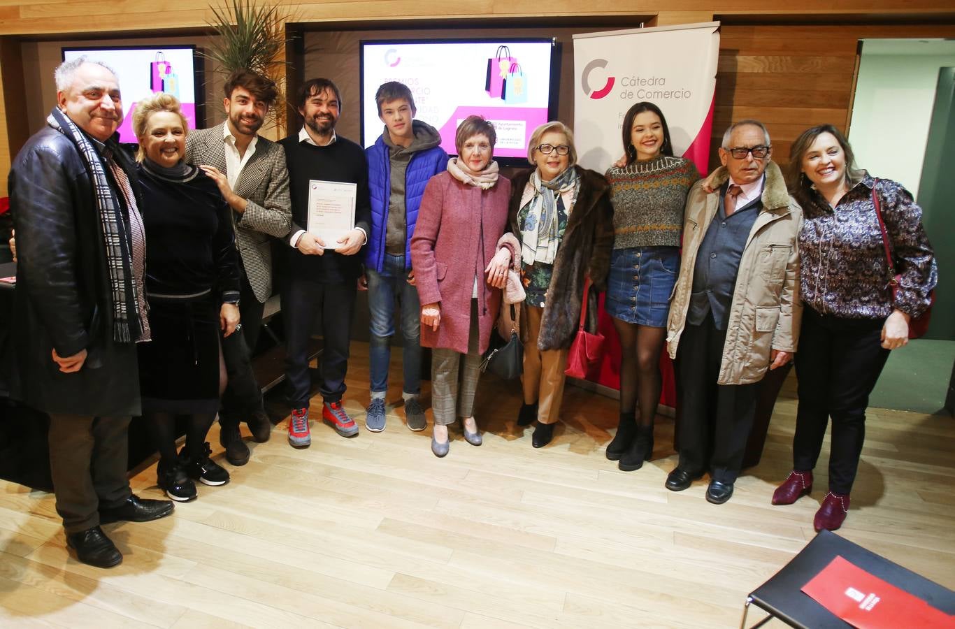 Entrega de los Premios Comercio Excelente Ciudad de Logroño 2017
