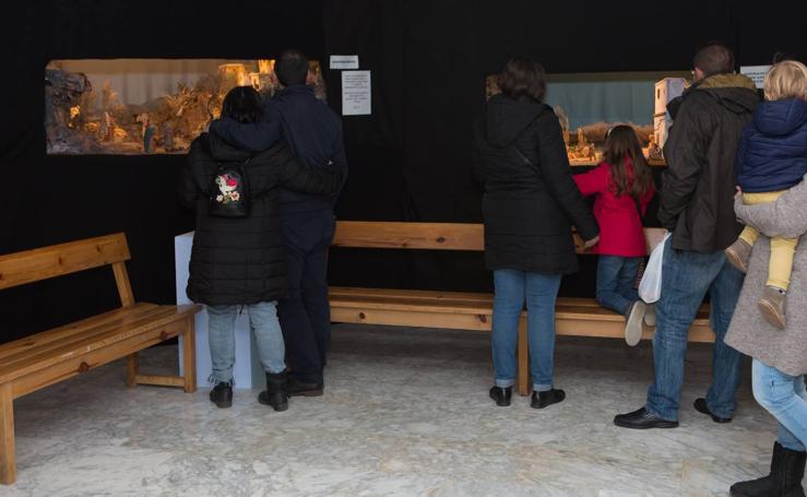 Exposición de belenes en la Esdir