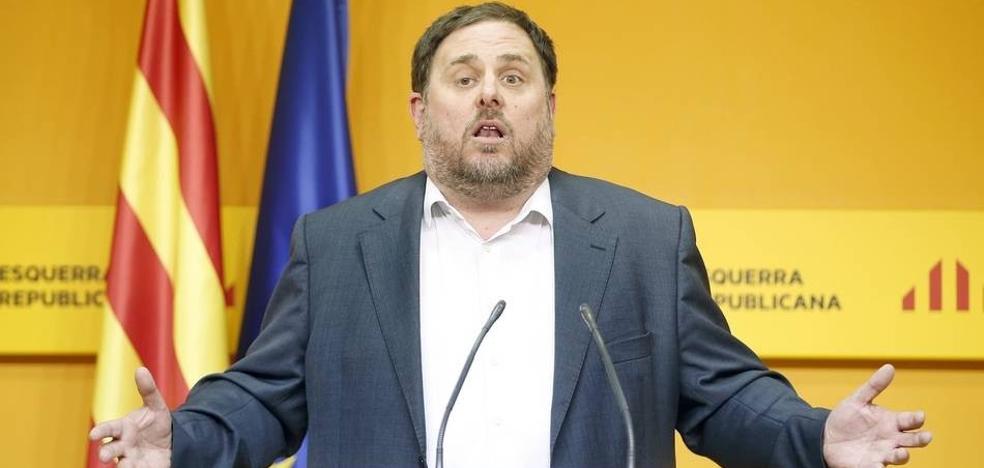 Junqueras reprocha a Puigdemont su fuga: «Yo no me escondo nunca»