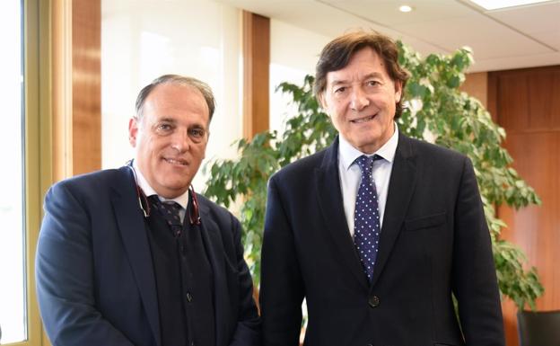 Tebas: «Villar dice tonterías supinas, vive en una burbuja»