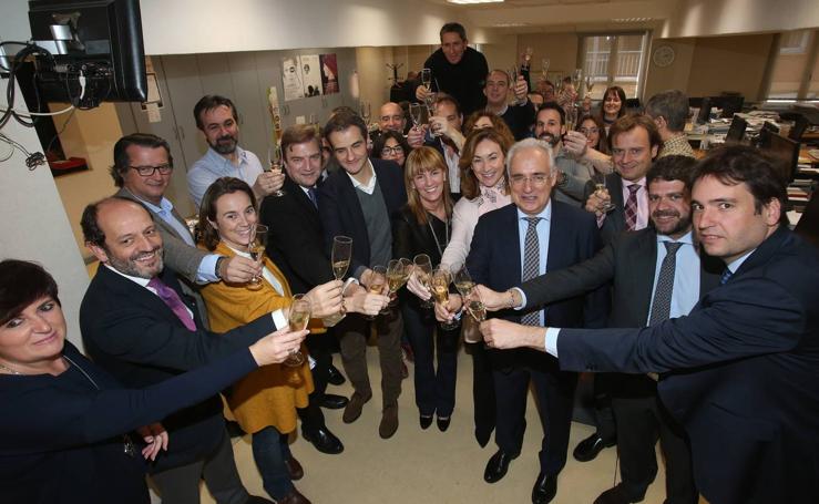 Brindis navideño en Diario LA RIOJA