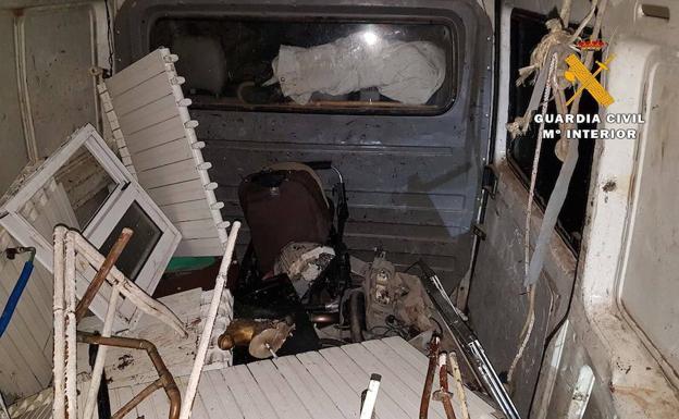 Tres detenidos por robar en una finca de Baños de Río Tobía