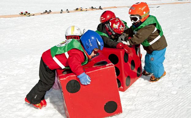 Candanchú, el placer de esquiar con niños