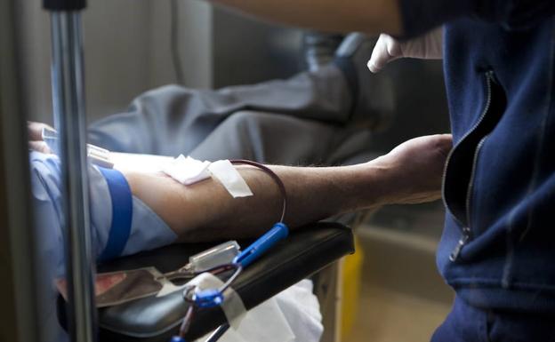 El banco de sangre gana donantes menores de 30 años