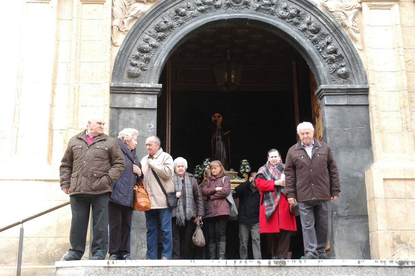Procesión en Cervera por San Antón