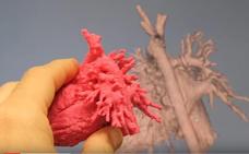 Corazones 3D frente a las cardiopatías congénitas