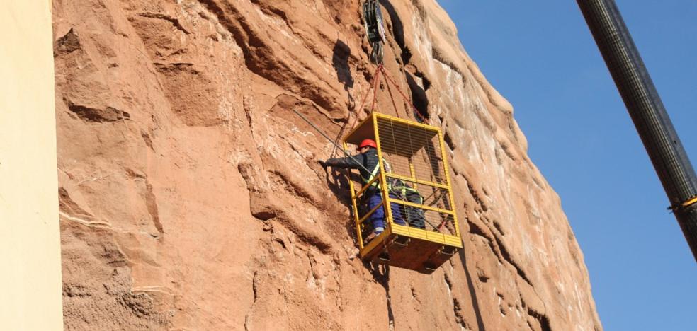 El acceso por Peñaescalera a Nájera sigue cerrado hasta conocer los informes técnicos