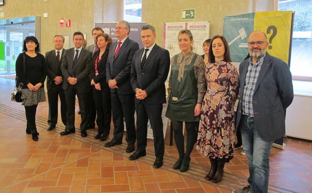 El Palacio de Justicia instala un punto informativo en mediación intrajudicial