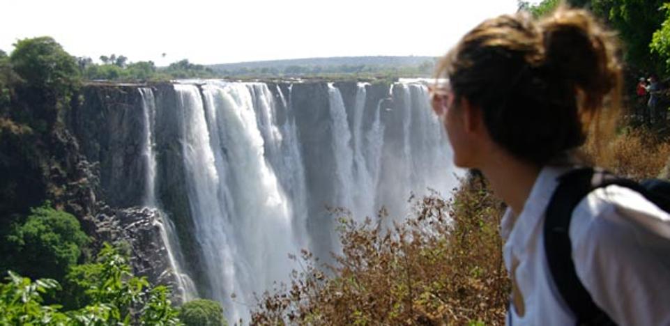 Las cataratas Victoria: el humo que suena