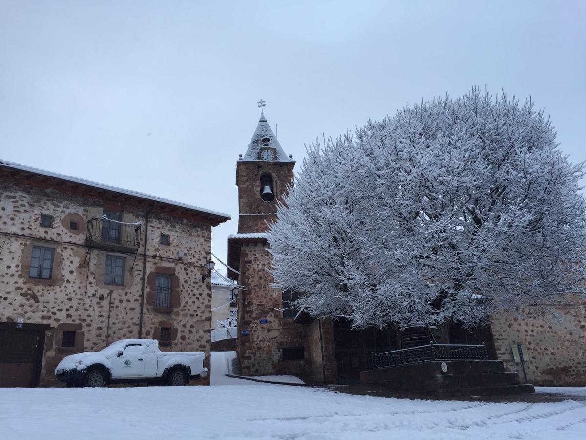 Domingo: nieve en La Rioja