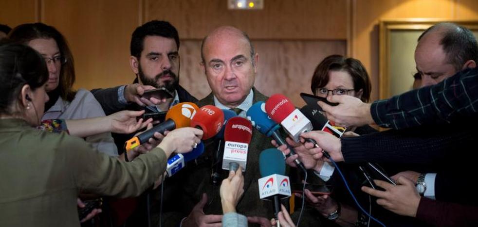 El PSOE rechaza a De Guindos como candidato a la vicepresidencia del BCE