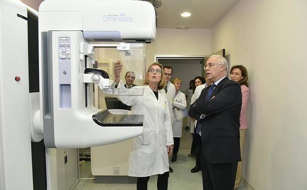 El mamógrafo de Amancio ya funciona en el San Pedro