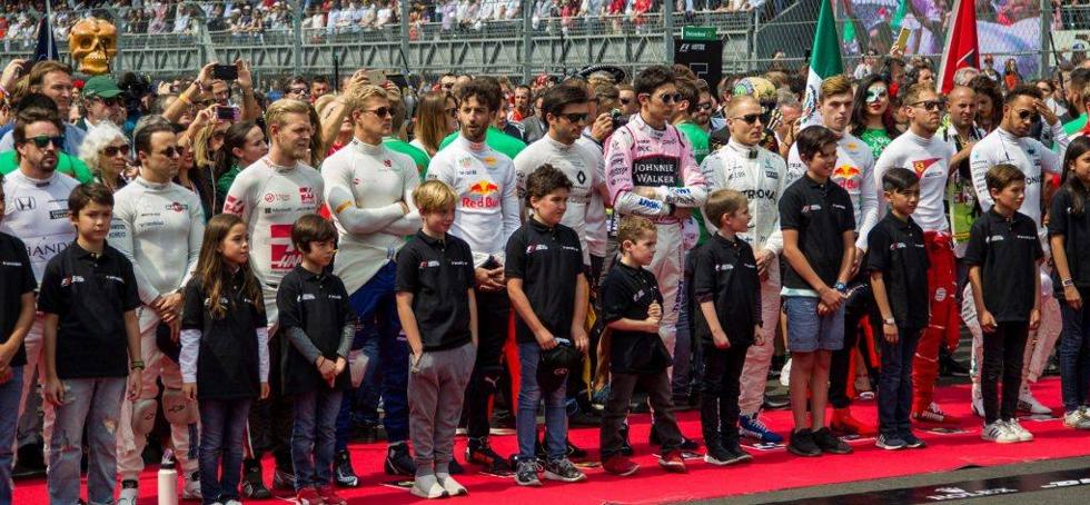 La Fórmula 1 decide sustituir las 'Grid Girls' por los 'Grid Kids'