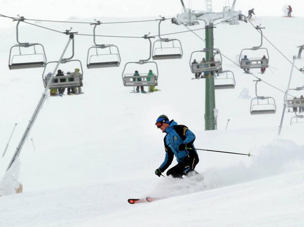 La nieve llena Valdezcaray de optimismo