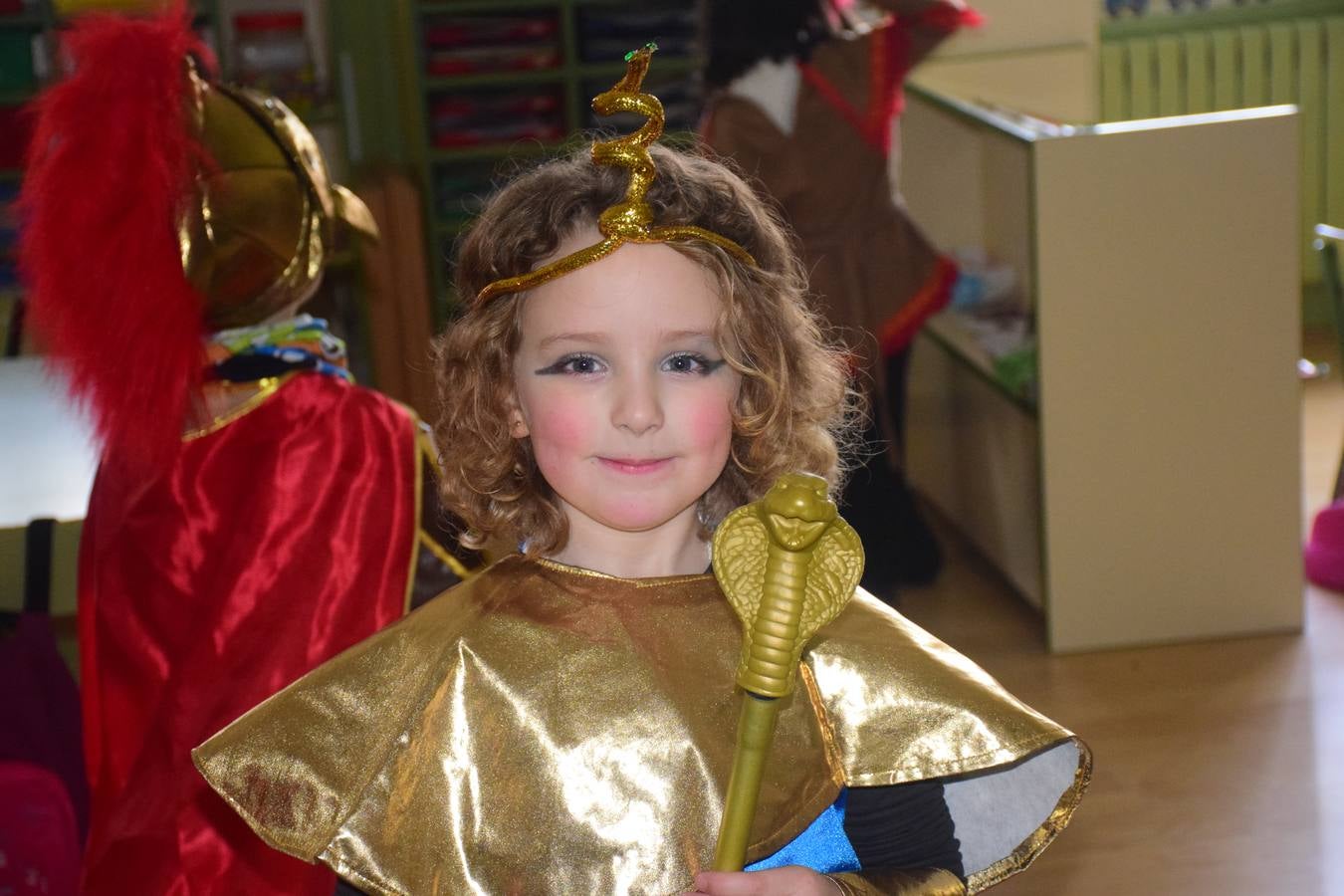 Los niños del colegio Las Gaunas de Logroño celebran el Carnaval