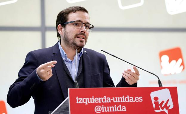 Garzón apuesta por la República federal para solucionar el problema catalán