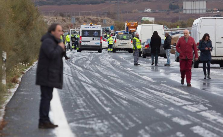 Accidente múltiple en la A-12