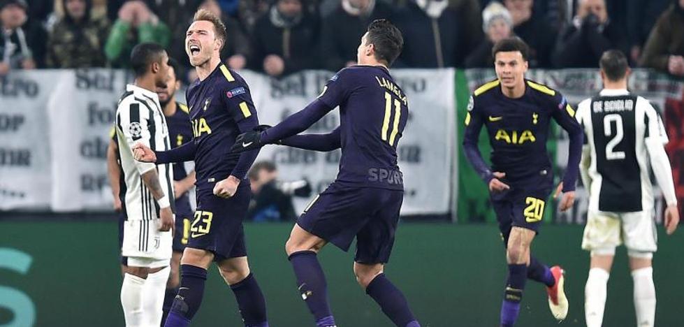 Alarde de madurez del Tottenham ante la Juventus