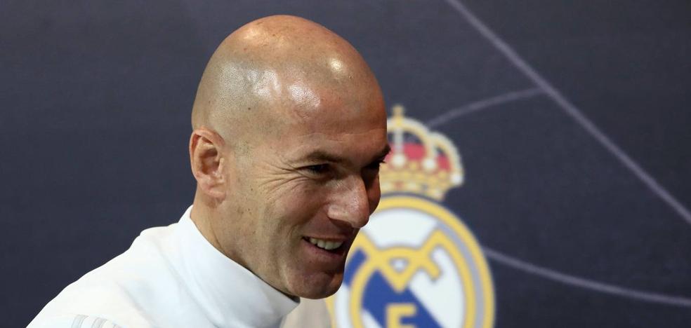 Zidane: «Estoy contento aquí y voy a pelear por estar siempre»