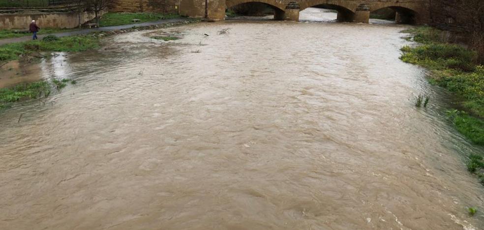 Alerta en Haro y su comarca por las crecidas de los ríos Ebro y Oja