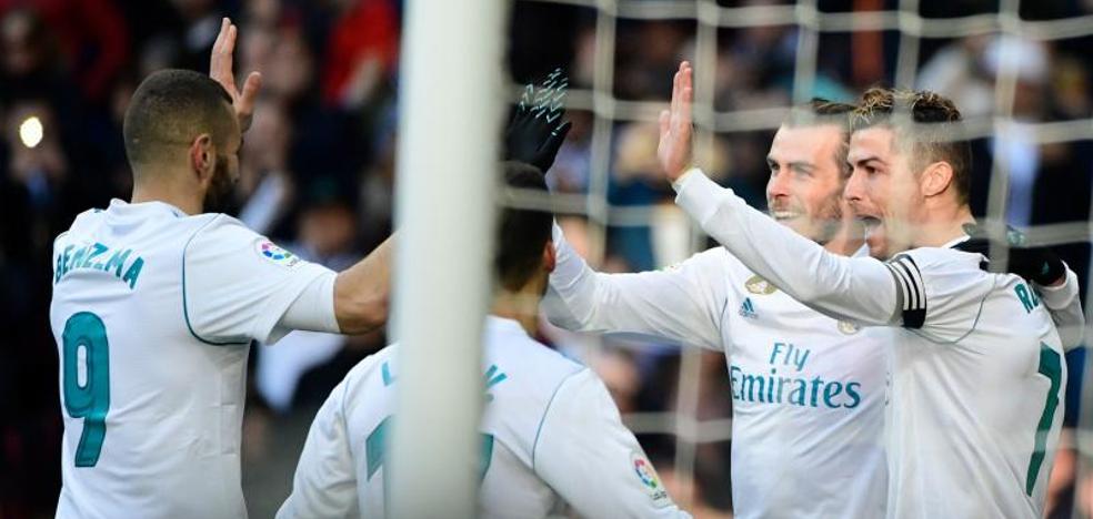 El tridente desata su furia en el Bernabéu