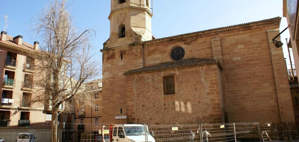 Comienza la urbanización de la plaza de la Cruz de Nájera