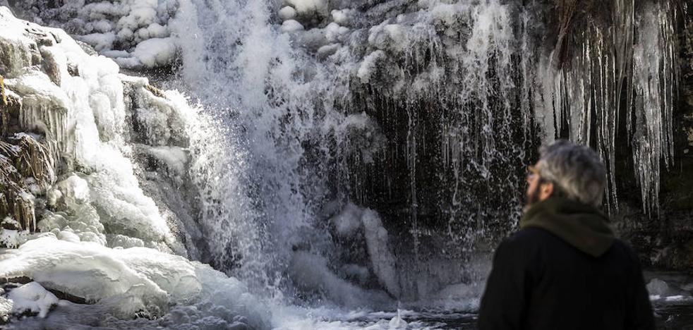 Una helada de impresión en la montaña riojana