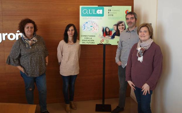 Escolares y educadores de Logroño viajan a Madrid a la Semana de la Educación