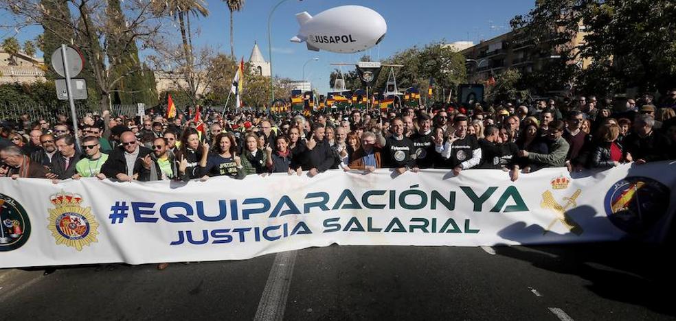 Así será el 'subidón' salarial de policías y guardias civiles