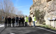 El Gobierno invierte 248.000 euros en la mejora de la LR-284 en el entorno de Aguilar