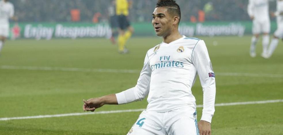 El tres en raya de Casemiro